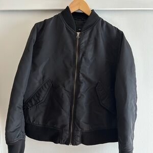 UNIQLO Black Bomber Jacket, size XL (runs small)